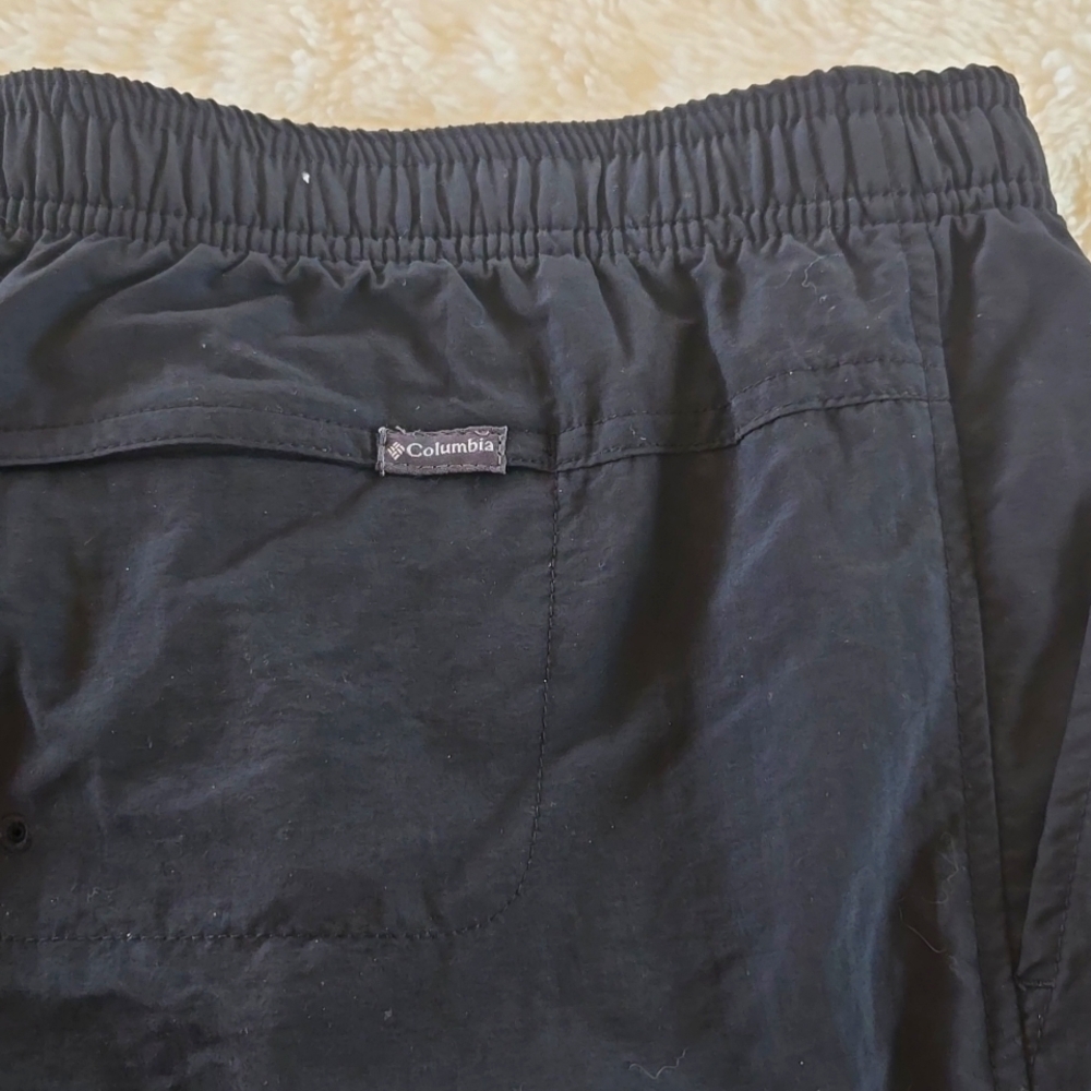 Columbia Black Athletic Shorts